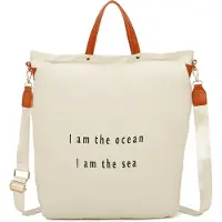 Gallantry Paris Gallantry, Seabag Cabas Handtasche in Jean, Beige