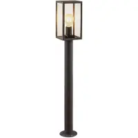 LINDBY Wegeleuchte Filimon, 80 cm, anthrazit, IP44, E27