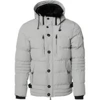 Carisma Herren Winterjacke 1191 Winterjacke CRI-1191 Grey XXL