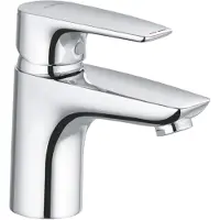 Kludi PURE & SOLID, Waschtisch-EHM, 75, o. Ablaufgarnitur, chrom, 1 Stk.