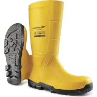 Dunlop Sicherheitsstiefel "JobGUARD Full Safety" Gr. 40, gelb, 40, Obermaterial: 100% Textilmaterial TEXMAT., Schuhe, Sicherheitsstiefel