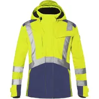 Kuebler KÜBLER REFLECTIQ Hardshelljacke PSA 2 warngelb/dunkelblau L - 1327 8231-3448-L - warngelb/dunkelblau