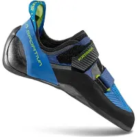 La Sportiva Kletterschuh Katana, 43.5, Electric Blue/Lime Punch -