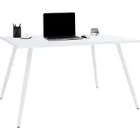 VCM Schreibtisch "Schreibtisch Bürotisch Computertisch Salia 80x50", weiß, B:80cm T:50cm, Tische, Schreibtisch