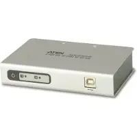 Aten UC2322, USB 2.0 Type-B, Silber, RS-232, Metall, 0,46 W, Windows 2000, Windows NT, Windows XP