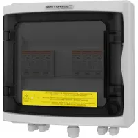Doktorvolt Solar Anschlusskasten PV DC 1000V 2x Mersen T2 2-String PG 4425