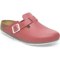 Birkenstock Boston Pro LE SL 2.0 Clog Mars Red nach EN ISO 20347:2022 SR, Weite: schmal rot Größe 44