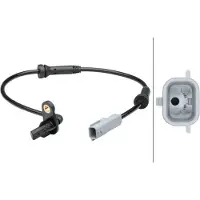 Hella Sensor Raddrehzahl 2-polig aktiv 519 mm Kabel für u.a. DACIA SANDERO