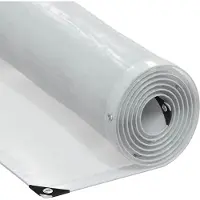 Syfax Transparente Plane mit Ösen 6x6 m Polyethylen