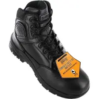 Magnum Strike Force 6.0 Leather S3 - Herren Sicherheitsstiefel Sicherheitsschuhe Schwarz M801550-021 , EU 49 UK 15