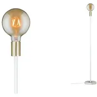 Paulmann 79615, Gold, Weiß, Wohnzimmer, Marmor, Metall, II, E27, 1 Glühbirne(n)