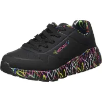 SKECHERS Sneakers Uno Lite Lovely Luv 314976L/BKMT Schwarz 36