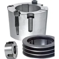 Tecnamic Taper-Spannbuchsen 4545/75, metrische Bohrung Nut DIN 6885