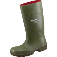 Dunlop Sicherheitsstiefel "Purofort Foodpro MultiGrip safety" Gr. 41, grün, 41, Obermaterial: 100% Textilmaterial TEXMAT., Schuhe, Sicherheitsstiefel