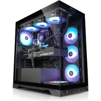Kiebel.de Gaming PC Invader X AMD Ryzen 7 7800X3D, 32GB DDR5, NVIDIA RTX 5070 Ti 16 GB, 1TB SSD, Windows 11, Gaming PC