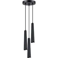 Sollux Hängeleuchte PRYSM 3P schwarz 3xG9 8W Stahl 120x19.5x19.5cm