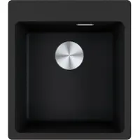 Franke Maris Einbauspüle Fragranitbecken MRG 610-39 A Onyx Handbedienung ab 45 cm 114.0658.491 - inkl.