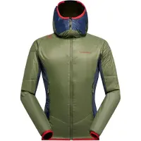La Sportiva Aequilibrium Lite Insulation Jkt M, Cypress/Night Sky, L, ZAMJ077E47B46L, Mountaineering Herren Technische Jacke -