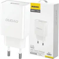 Dudao A4Eu Usb-A 2,1A Wandladegerät - Weiß