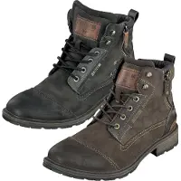 Mustang Herrenschuhe Stiefeletten Stiefel Grau Freizeit