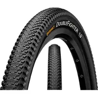 Continental Reifen Double Fighter III 26x1,90 (50-559) Sport – Draht schwarz reflektierend 0101286