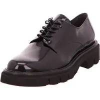 Luca Grossi Damen Schnürschuhe 28557-37, 28557-37.5, 28557-38.5, 28557-39, 28557-39.5, 28557-40, 28557-40.5, 28557-41, 28557-42 LUC-B038M nero lack 40.5