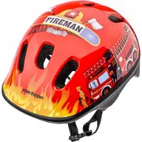 Meteor Schutzhelm, Kinderhelm, Fahrradhelm, Rollschuhe, KS06 Helm Kinderfahrradhelm Helm, größe XS 44-48 cm Firetracker