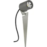 Albert 622399 Spießstrahler Typ Nr. 2399 - Farbe: anthrazit, 1 x LED PAR 16, GU10