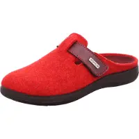 Rohde Pantoffeln Bari 6549 Damen Bright Red-Schuhgröße 39