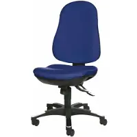 Topstar Bürostuhl Trend SY 10, 9020G26 blau, schwarz Stoff