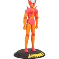 SD Toys Mazinger Z Gummi-miniafrodite-figur 7 Cm Orange Orange One Size