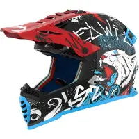 LS2 Mx437 Fast Ii Mini Starmaw Offroad-helm Junior