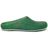 Gottstein Magicfelt 701 Uni Wollfilz-Pantoffel Dunkelgrün (Dark Green), 17701-4818 - Gr. 40