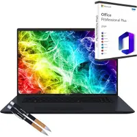 Asus Vivobook 18-X, Ryzen 7, 16GB DDR5-RAM, 2000GB SSD, (18"), Windows 11 Pro + MS Office 2024 Pro (Vollversion)