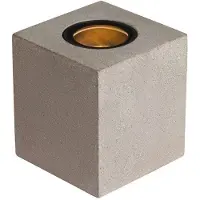 SLV 1006409 CONCRETO FL, Stehleuchte, Standlampe eckig GU10 grau 10W IP65