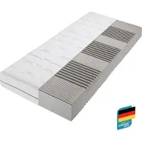 Beco Grandmaster Luxus-Matratze (26cm): Schlafen wie im 5-Sterne-Hotel 90x200 H2 Weiß, Härtegrad H2 (60 kg - 80 kg)