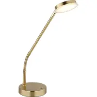 Globo Schreibtischlampe Silvio Gold