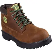 SKECHERS Schnürstiefel "SERGEANTS JOHN DEERE-DOZER" Boots mit John Deere Collaboration