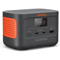 Jackery Explorer 100 Plus, Lithium-Eisen-Phosphat (LiFePO4), 6,2 mAh, AC, Zigarettenanzünder, Solar, 99,2 Wh, Power Delivery, 128 W