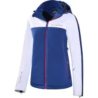 Black Crevice - Damen Wintersport Jacke | Farbe: Blau/Weiß | Größe: 44