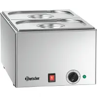 Bartscher Bain Marie, 2x 1/2GN, 150mm