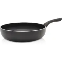 Kruger Bratpfanne KRÜGER "Aluminium Pfanne tief Venezia, 28 cm", schwarz, H:7cm Ø:28cm, Pfannen, Bratpfanne, für Induktions-Kochfelder geeignet