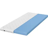 Wellbe HOME Matratzen 120x200 topper matratze Visco 7 cm Visco-Matratzenauflage mit Memory-Schaum H2