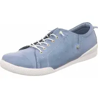 Andrea conti Damen Schnürer in Blau, Größe 36
