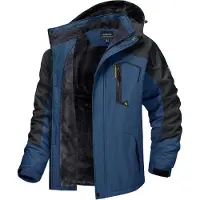 Sonstiges MAGCOMSEN Herren Winter Skijacke Fleece Gefüttert Wasserdicht Softshelljacke