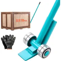 StarTech.com Möbelheber & Lastenheber - Schwerlast-Transporthilfe - Tragkraft 4000 kg - Gesamtlänge 152,4 cm - Stahlräder - Für Möbel, Geräte & Betonblöcke - Mit Handschuhen