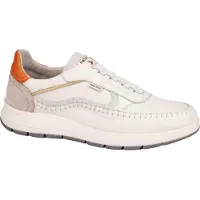 Pikolinos für Herren. M7W-6423C1 Salamanca Leder Turnschuhe weiß (45), Wohnung, Schnürsenkel, Lässig