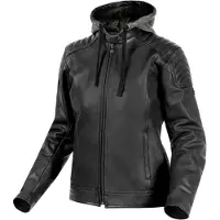 Rebelhorn Impala Lederjacke Schwarz 5XL Frau Schwarz 5XL