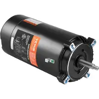 Vevor 1,5 PS Poolpumpenmotor, 56J Rahmen, 115V(13,6 Ampere)/230V(6,8 Ampere) 3450 U/min, 60Hz, 1.3 Betriebsfaktor, 90μF/250V Kondensator, CCW Rotation Rundflansch Ersatzmotor