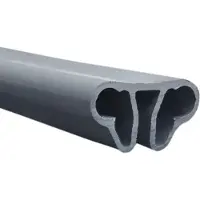Waterman Profilschienenpaket für Rundbecken 420cm, Q2, Grau RAL 7011 14 Elemente à 1,16m